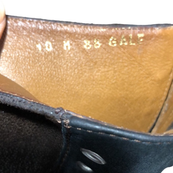 DONALD J. PLINER | Womens Black Leather Brown Suede Gale Knee High Boots size 10 - Picture 15 of 16